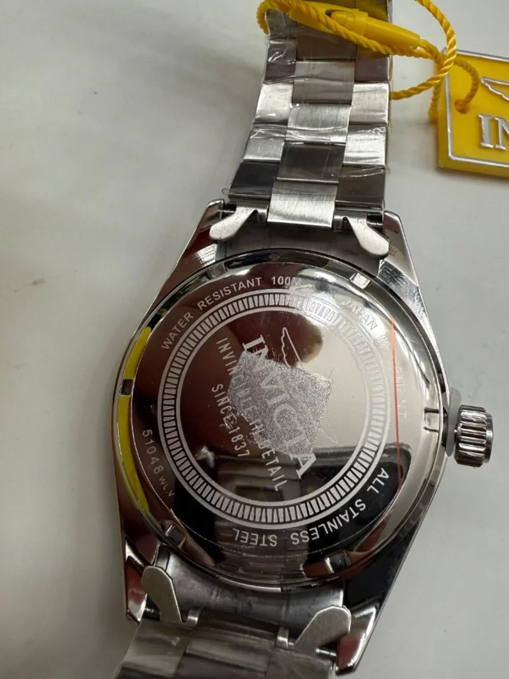 $249 Invicta Specialty Striad Command Men Steel White 43mm Qurtz Watch 51045 NIB